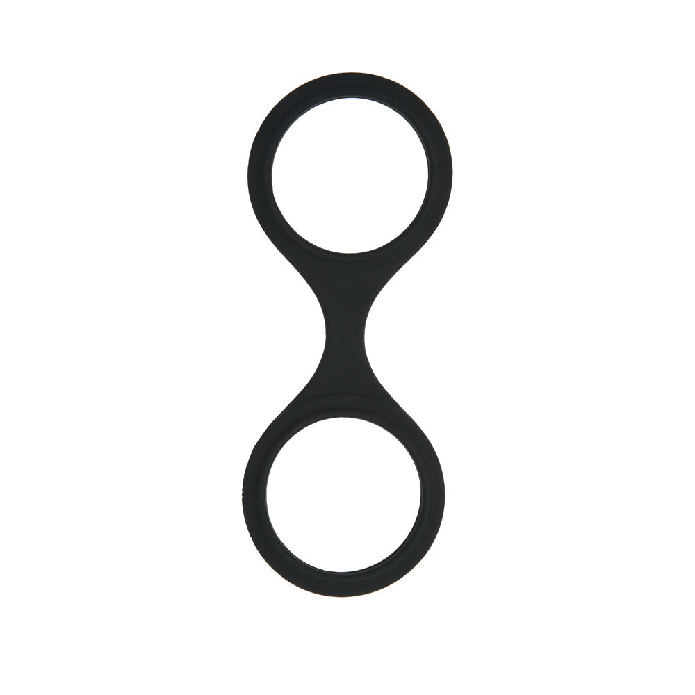 WhipSmart Silicone Wrist & Ankle Cuffs Black - OSAS