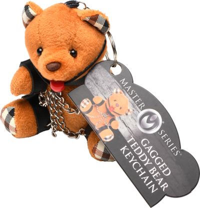 Gagged Teddy Bear Keychain - OSAS