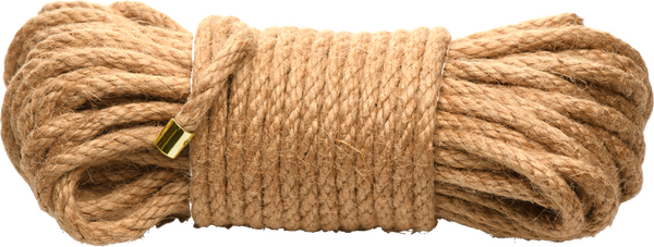 Tied Up Ultra Premium Braided Jute Rope 50 Ft - OSAS