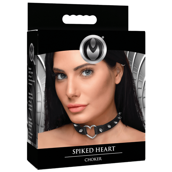 Spiked Heart Choker - OSAS