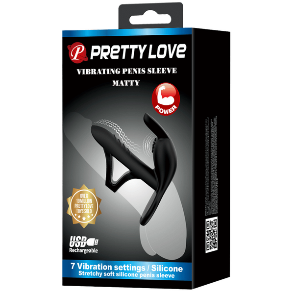Vibrating Penis Sleeve Matty - OSAS