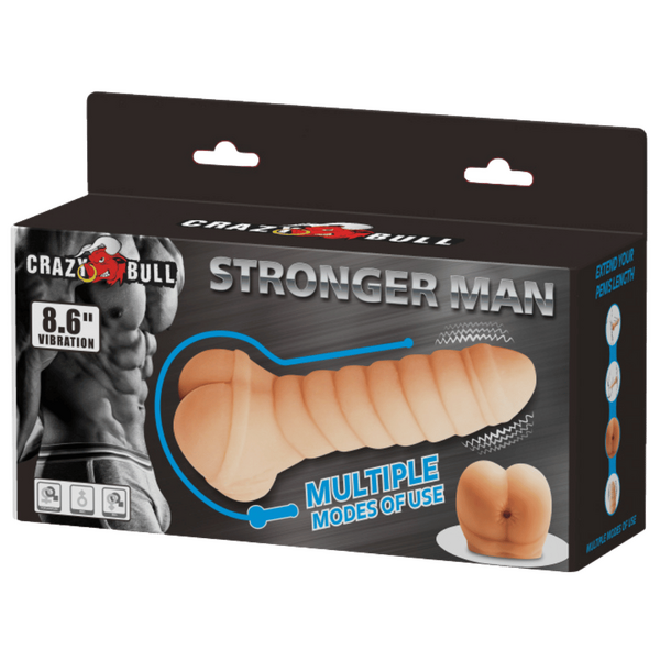 Stronger Man 8.6" Vibrating - OSAS