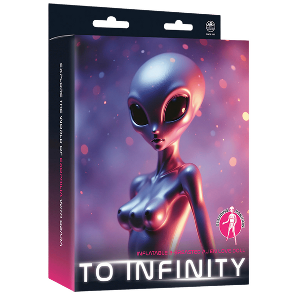 Inflatable 3-Breasted Alien Love Doll - - OSAS