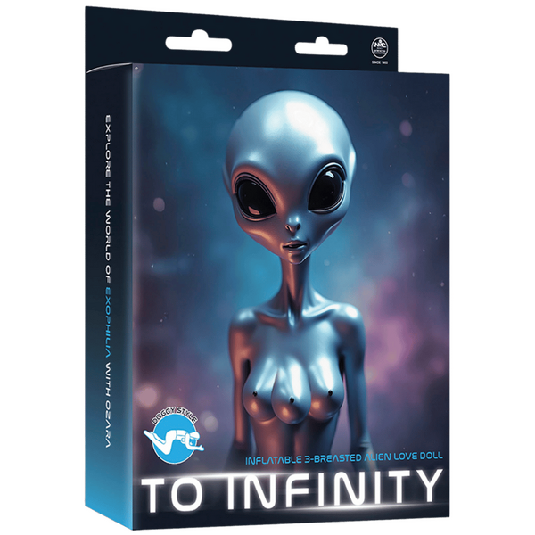Inflatable 3-Breasted Alien Love Doll - - OSAS