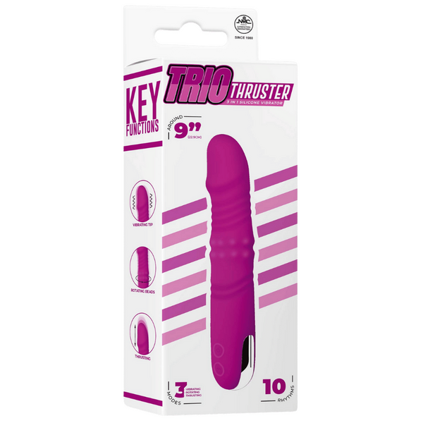 3 in 1 Silicone Vibrator - OSAS