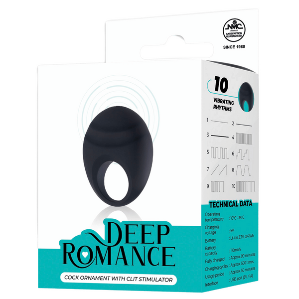 Cock Ornament with Clit Stimulator - OSAS