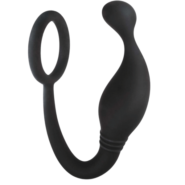 Prostate Plug with Love Ring - 4.5" - OSAS