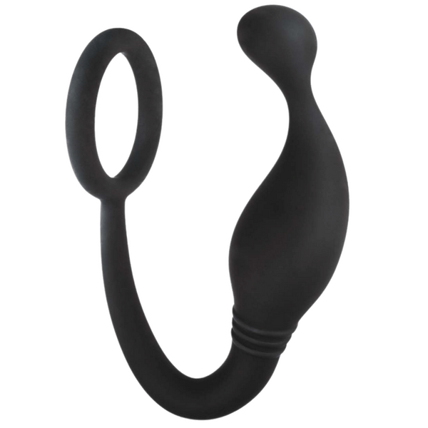 Prostate Plug with Love Ring - 4" - OSAS