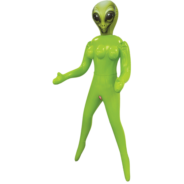 Inflatable 3-Breasted Alien Love Doll - - OSAS