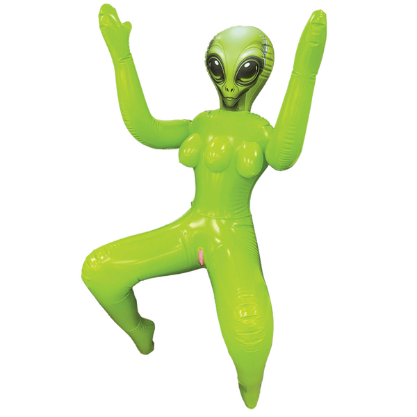Inflatable 3-Breasted Alien Love Doll - - OSAS