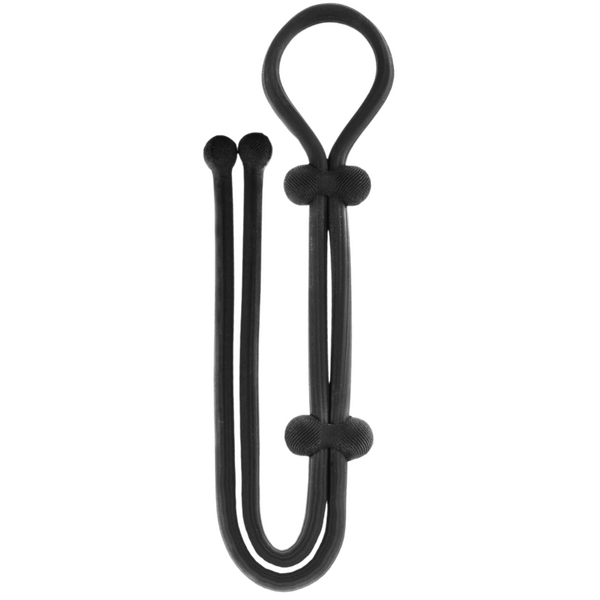 Adjustable Cock Ring with Ball Strap - OSAS