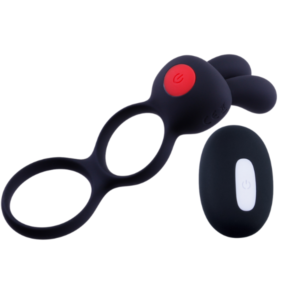 Cock & Scrotal Ornament with Clit Stimulator - OSAS
