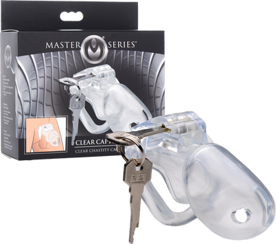 Clear Captor Chastity Cage - Large - OSAS