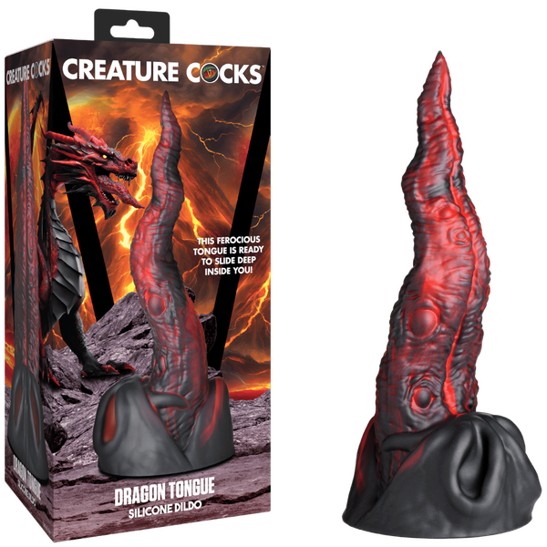 Dragon Tongue Silicone Dildo - OSAS