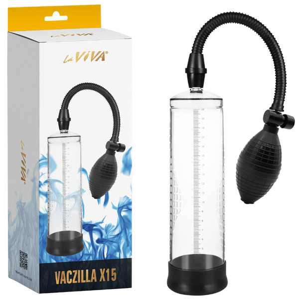 Vaczilla X15 Original Bulb Design Penis Pump - OSAS