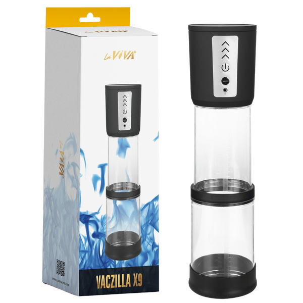 Vaczilla X9 USB Electronic Foldable Penis Pump - OSAS