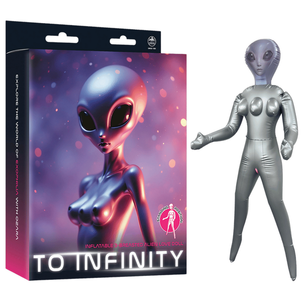 Inflatable 3-Breasted Alien Love Doll - - OSAS