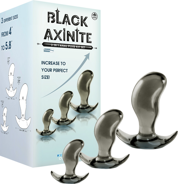 Buy The 3 In 1 Anal Plug Kit Set 1 @ One Stop Adult Shop Buy The 3 In 1 Anal Plug Kit Set 1 @ One Stop Adult Shop
