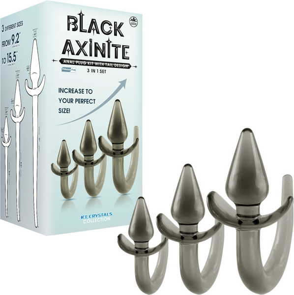 3 In 1 Anal Plug Kit with Tail - OSAS