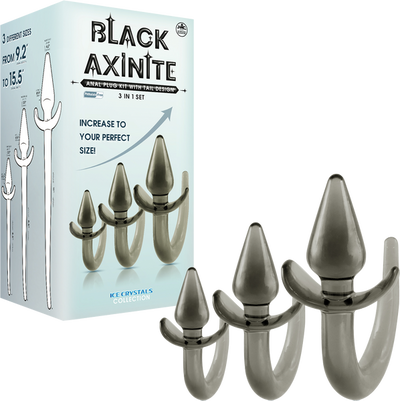 3 In 1 Anal Plug Kit with Tail - OSAS