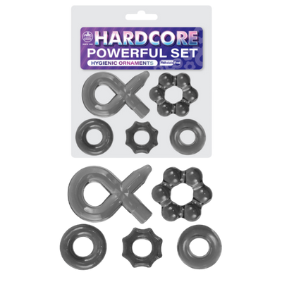 Hardcore Powerful Cockring Set - OSAS