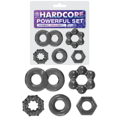 Hardcore Powerful Cockring Set - OSAS