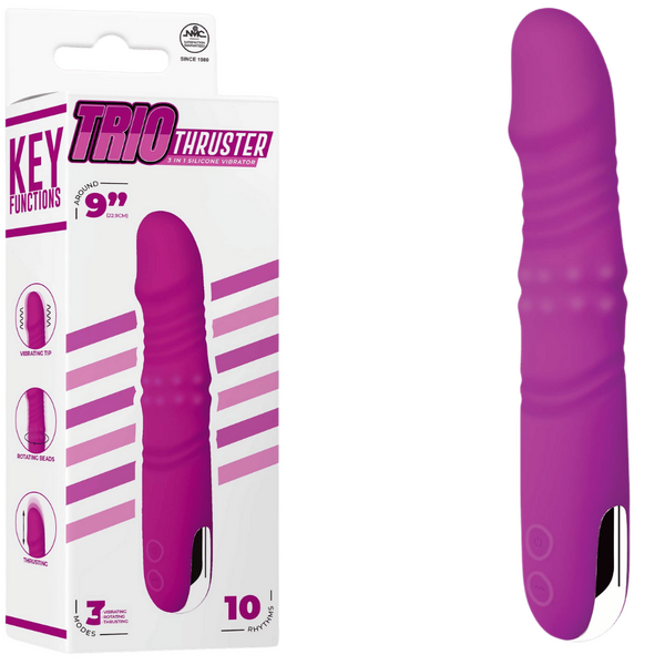 3 in 1 Silicone Vibrator - OSAS