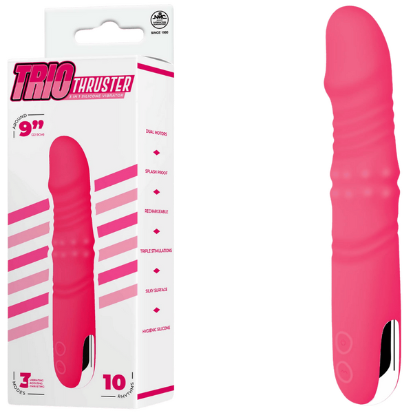 3 in 1 Silicone Vibrator - OSAS