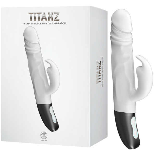 Rotating Rabbit Rechargeable Silicone Vibrator - OSAS