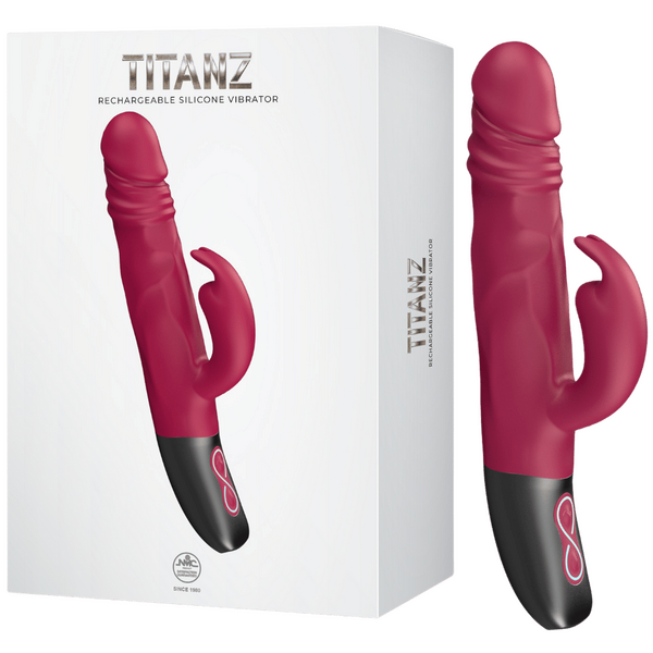 Rotating Rabbit Rechargeable Silicone Vibrator - OSAS