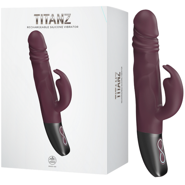 Rotating Rabbit Rechargeable Silicone Vibrator - OSAS
