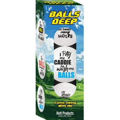Balls Deep - Novelty Golf Balls - OSAS