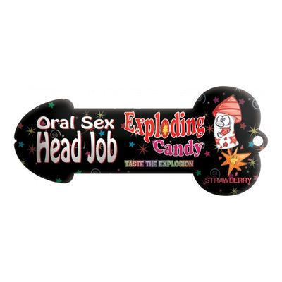 Head Job Oral Sex Candy Strawberry Red - OSAS
