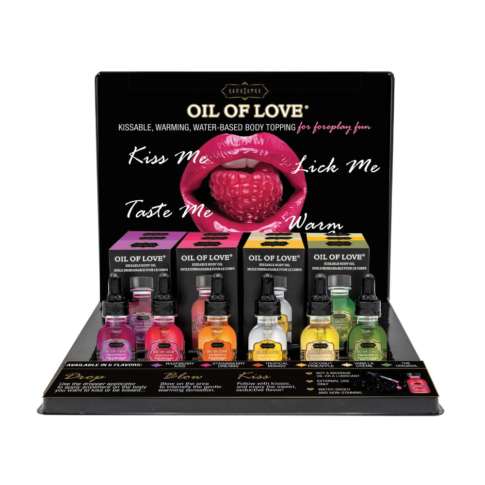 Oil Of Love Prepack With Tester Per Flavor - OSAS
