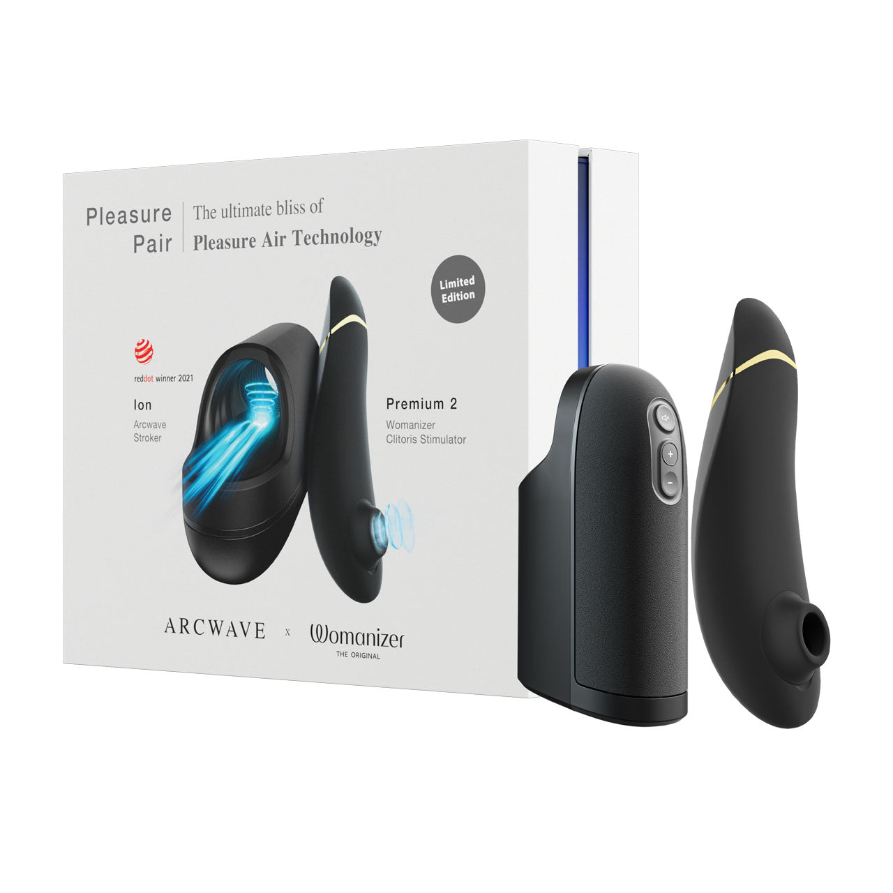 Pleasure Pair Arcwave Ion & Womanizer Premium 2 - OSAS