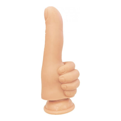 Finger Fest Thumbs Up Dildo Flesh - OSAS