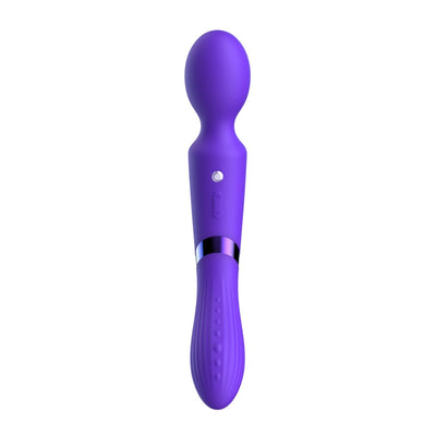 De39: Double-Ended Luv Wand - Dark Purple - OSAS