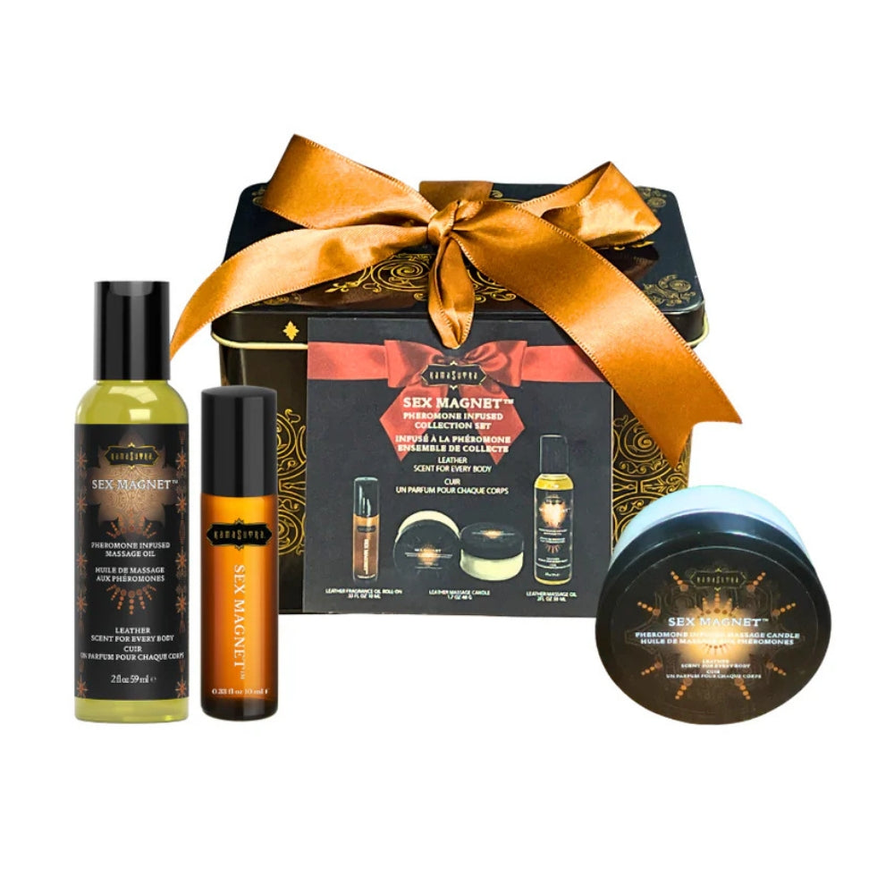 Sex Magnet Pheromone Leather Gift Set - OSAS