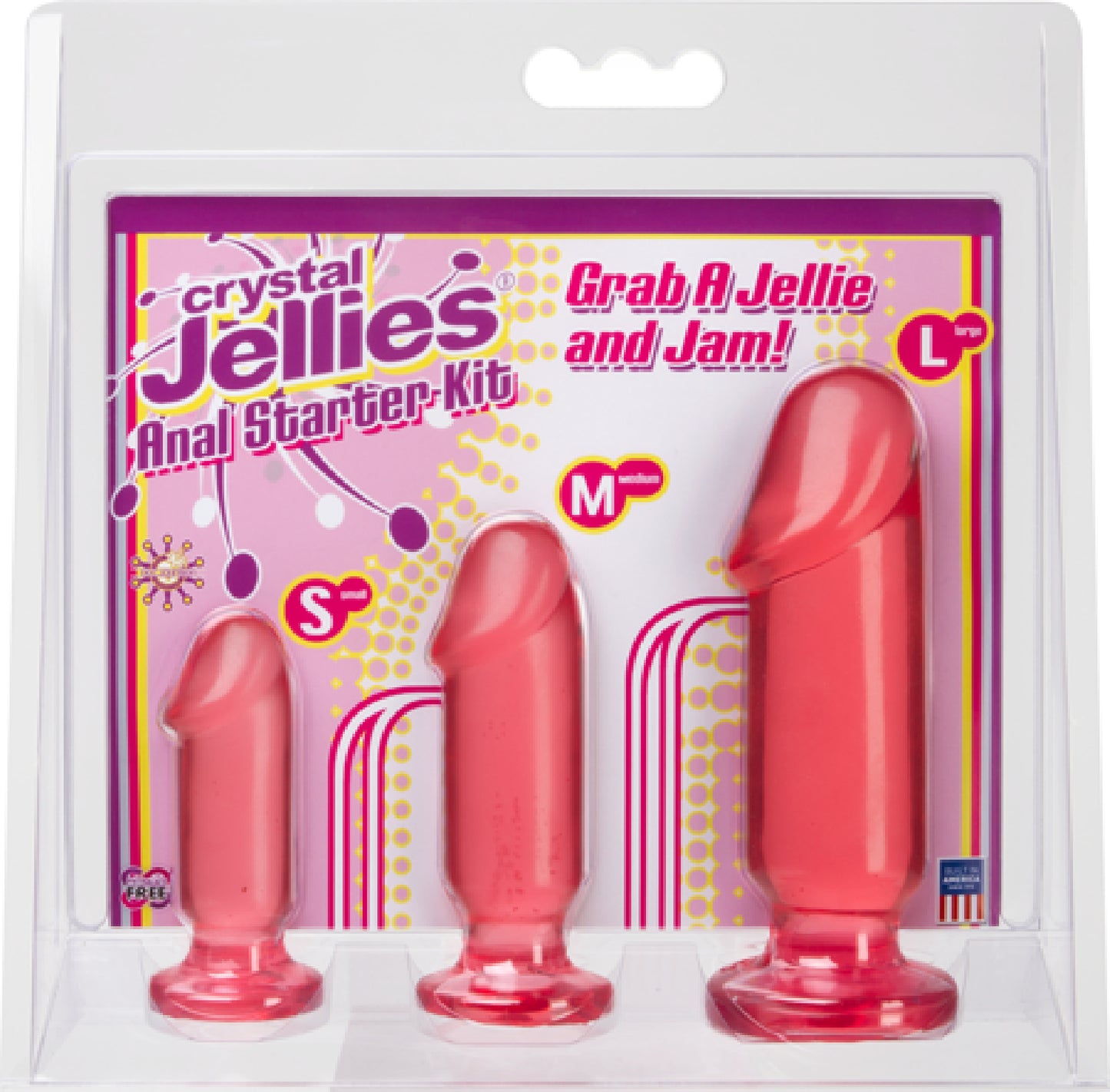 Doc Johnson's Crystal Jellies - Anal Starter Kit - One Stop Adult Shop