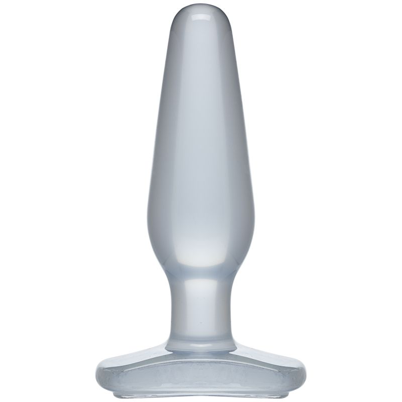 Medium Butt Plug Clear - One Stop Adult Shop