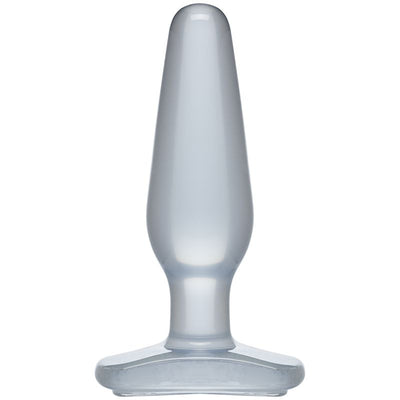 Medium Butt Plug Clear - One Stop Adult Shop