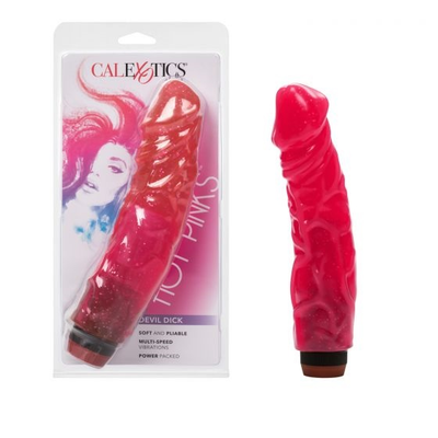 Hot Pinks Devil Dick 8" - One Stop Adult Shop