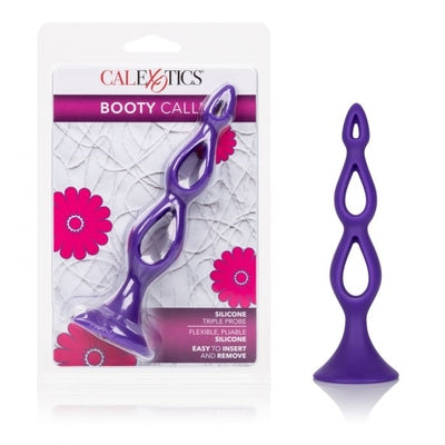 Booty Call® - Silicone Triple Probe (Purple) - One Stop Adult Shop