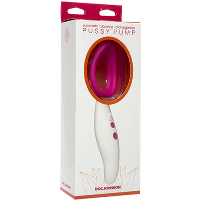 Doc Johnson - Automatic Vibrating Rechargeable Pussy Pump - One Stop Adult Shop