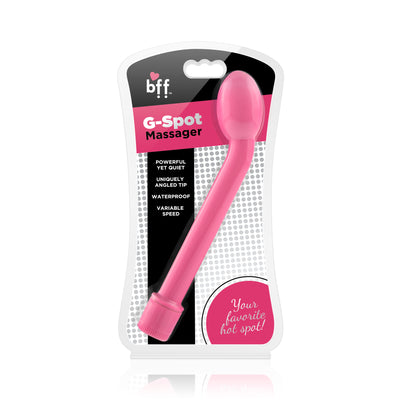 BFF - Curved G Spot Massager (Pink) - One Stop Adult Shop