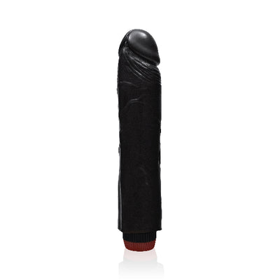 Cock w/ Vibration 9in Black - One Stop Adult Shop