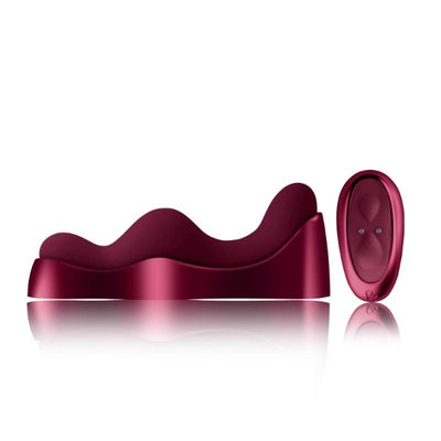 Ruby Glow Blush Ride On Vibrator w Remote - One Stop Adult Shop