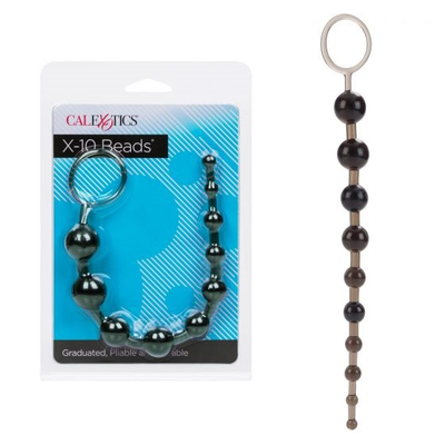 X-10 Beads Black - One Stop Adult Shop
