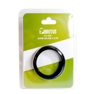 Brutus Flat Slick Cock Ring 45mm - One Stop Adult Shop