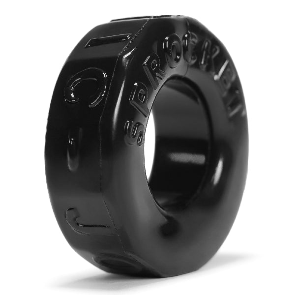 Sprocket Cockring Black - One Stop Adult Shop